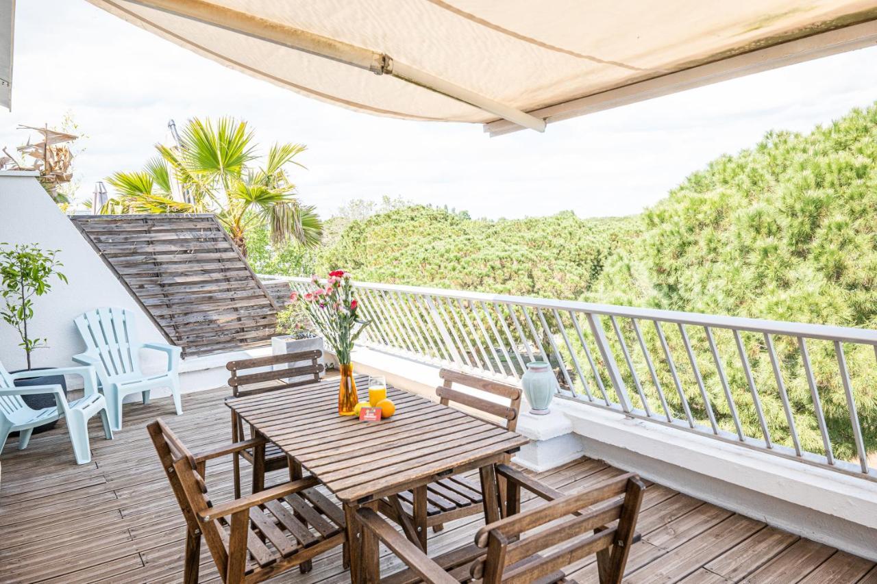 LE FARNIENTE - BELLE TERRASSE Wifi Parking à 5 Min des PLAGES - CoHôteConciergerie La Grande Motte Esterno foto